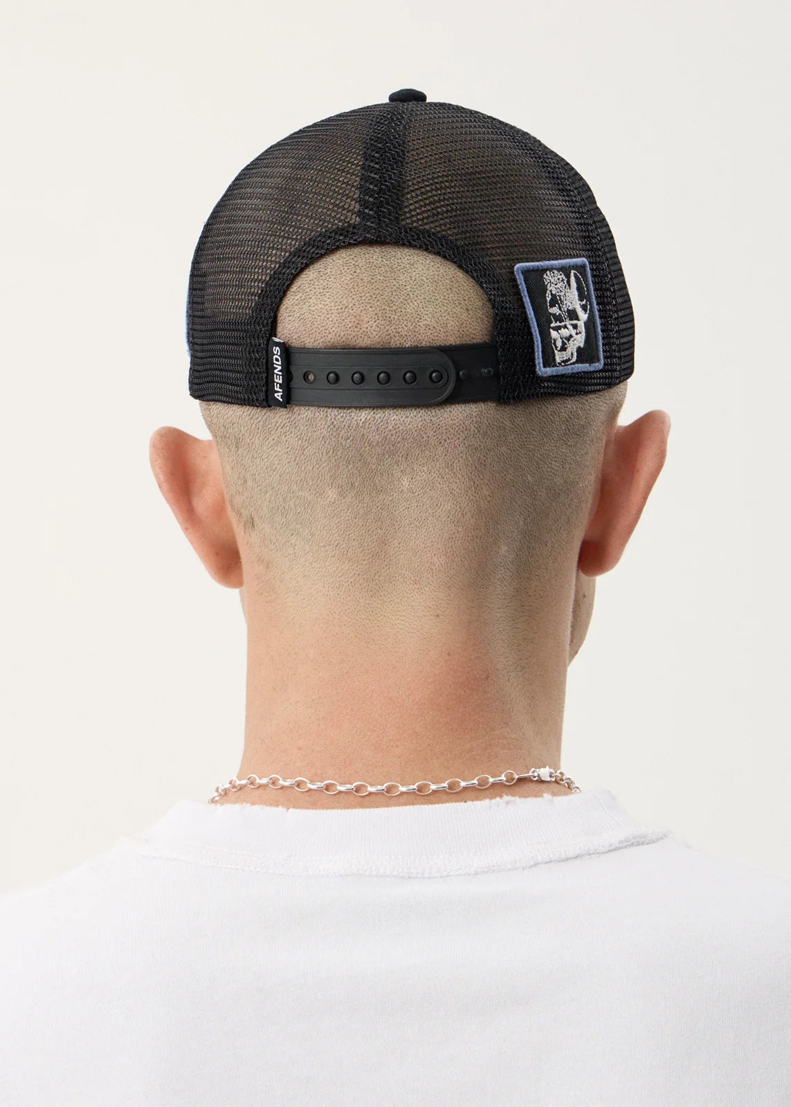 Afends Spiritual Mesh Trucker BLACK