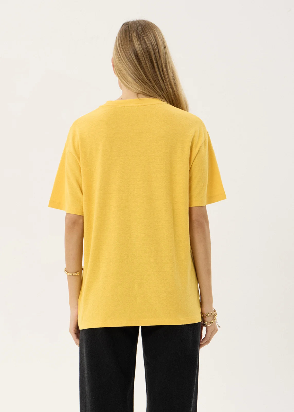 Afends Holly Oversized Tee MANGO