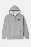 Brixton Ewing Hood  HEATHER GREY