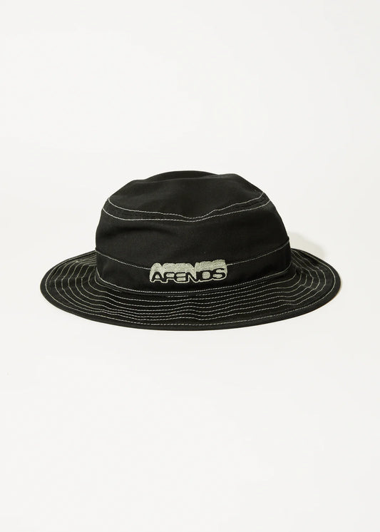 Afends Repeater Bucket Hat BLACK