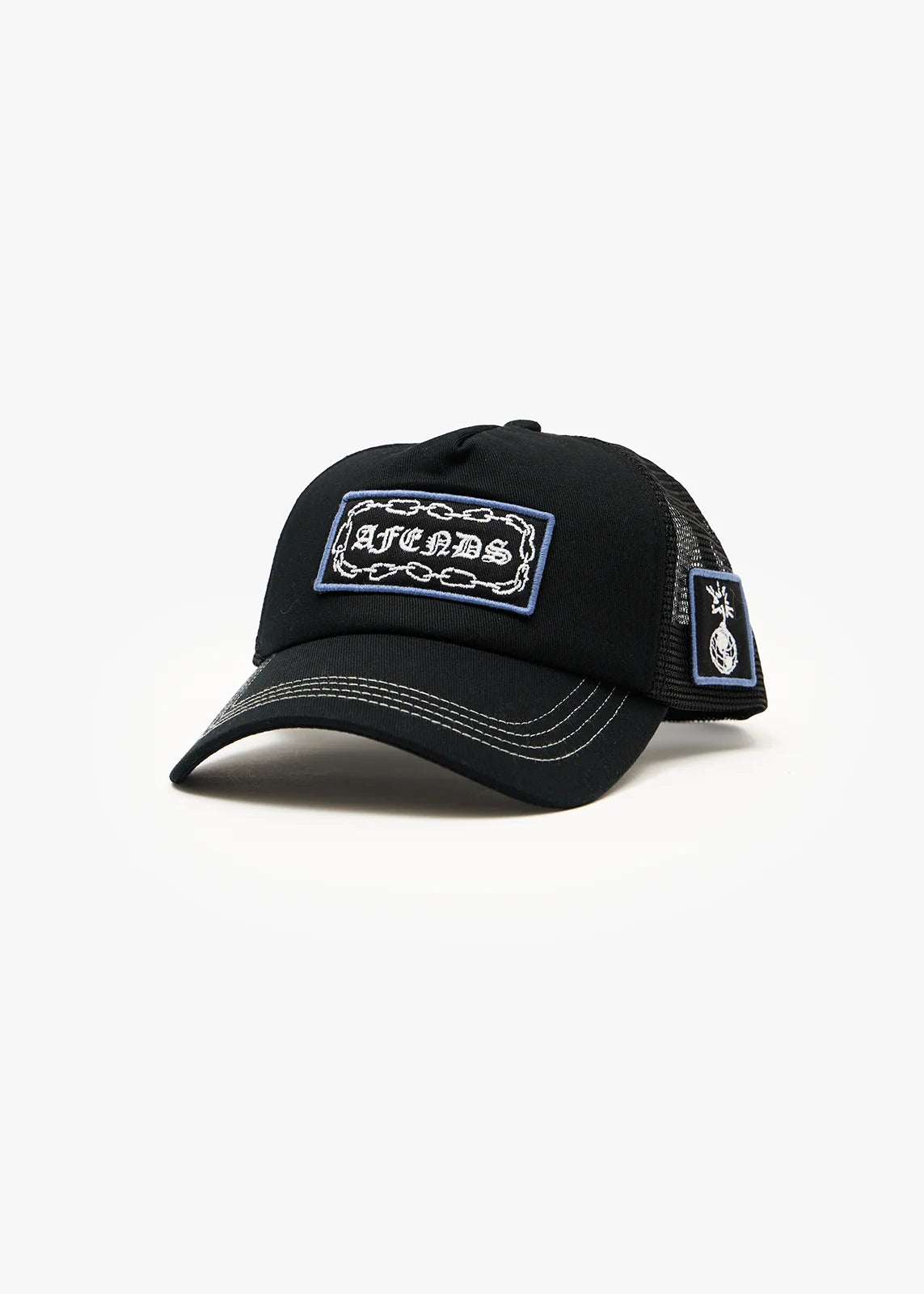 Afends Spiritual Mesh Trucker BLACK