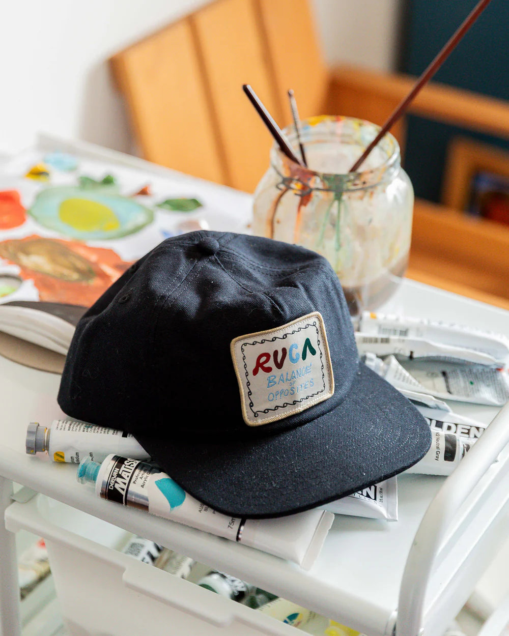 RVCA Mel G Snapback BLACK