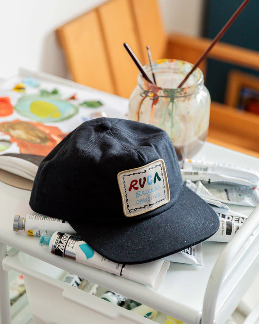 RVCA Mel G Snapback BLACK