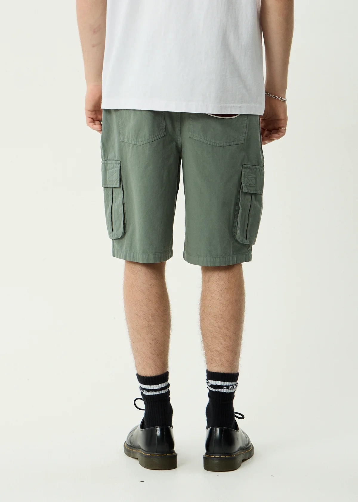 Afends Summit Pleated Cargo Short 22" WASHE SYCAMORE
