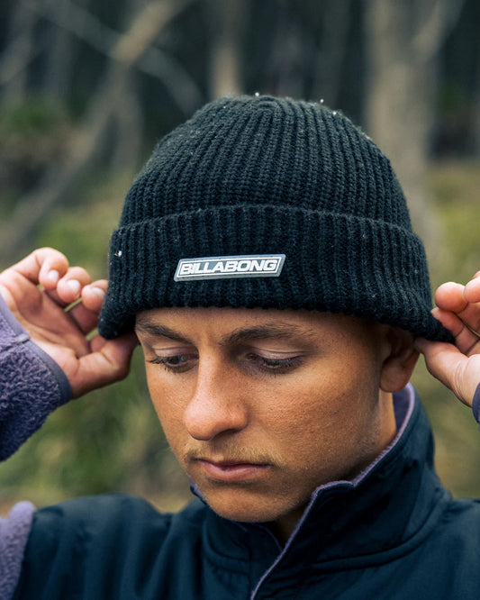 Billabong Adiv Slant Beanie BLACK