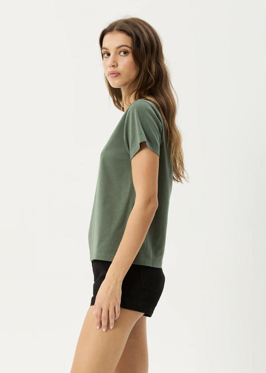 Afends Maisie Regular Tee SYCAMORE