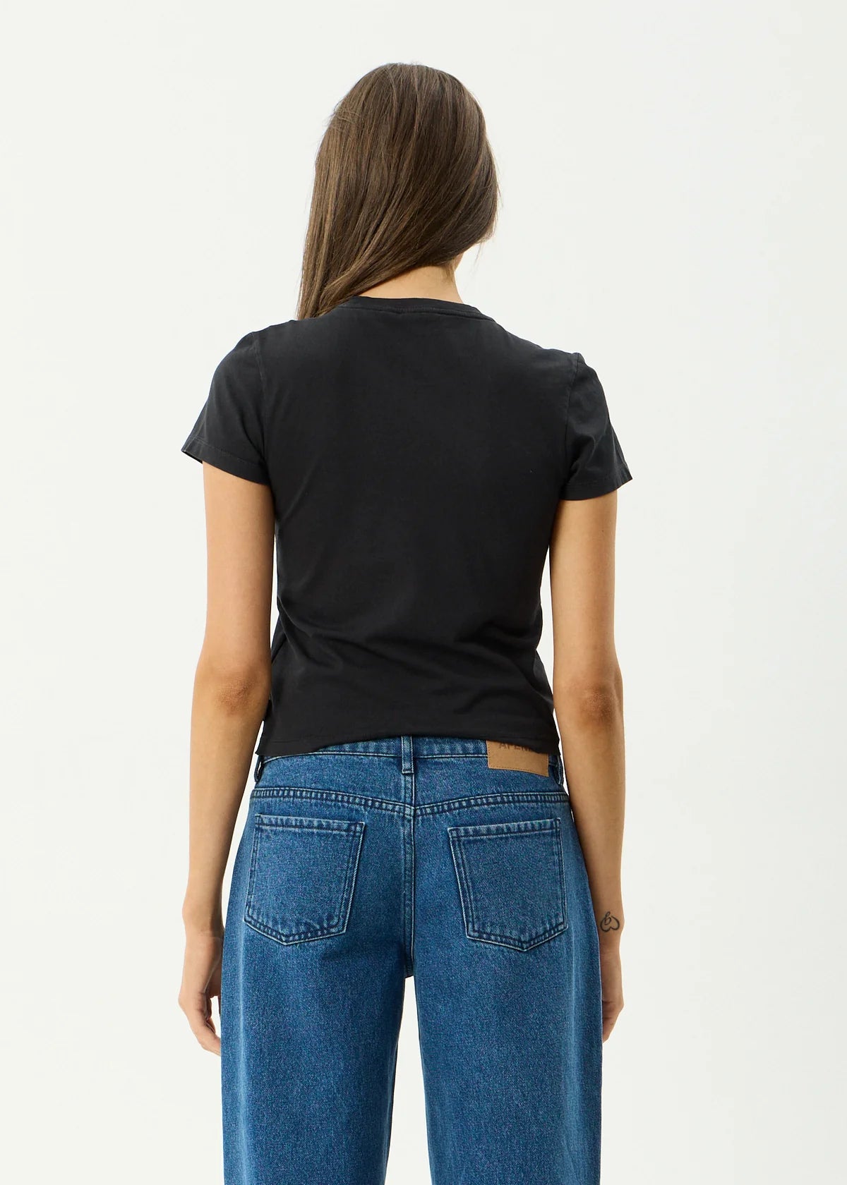 Afends Good Nature Baby Tee STONE BLACK