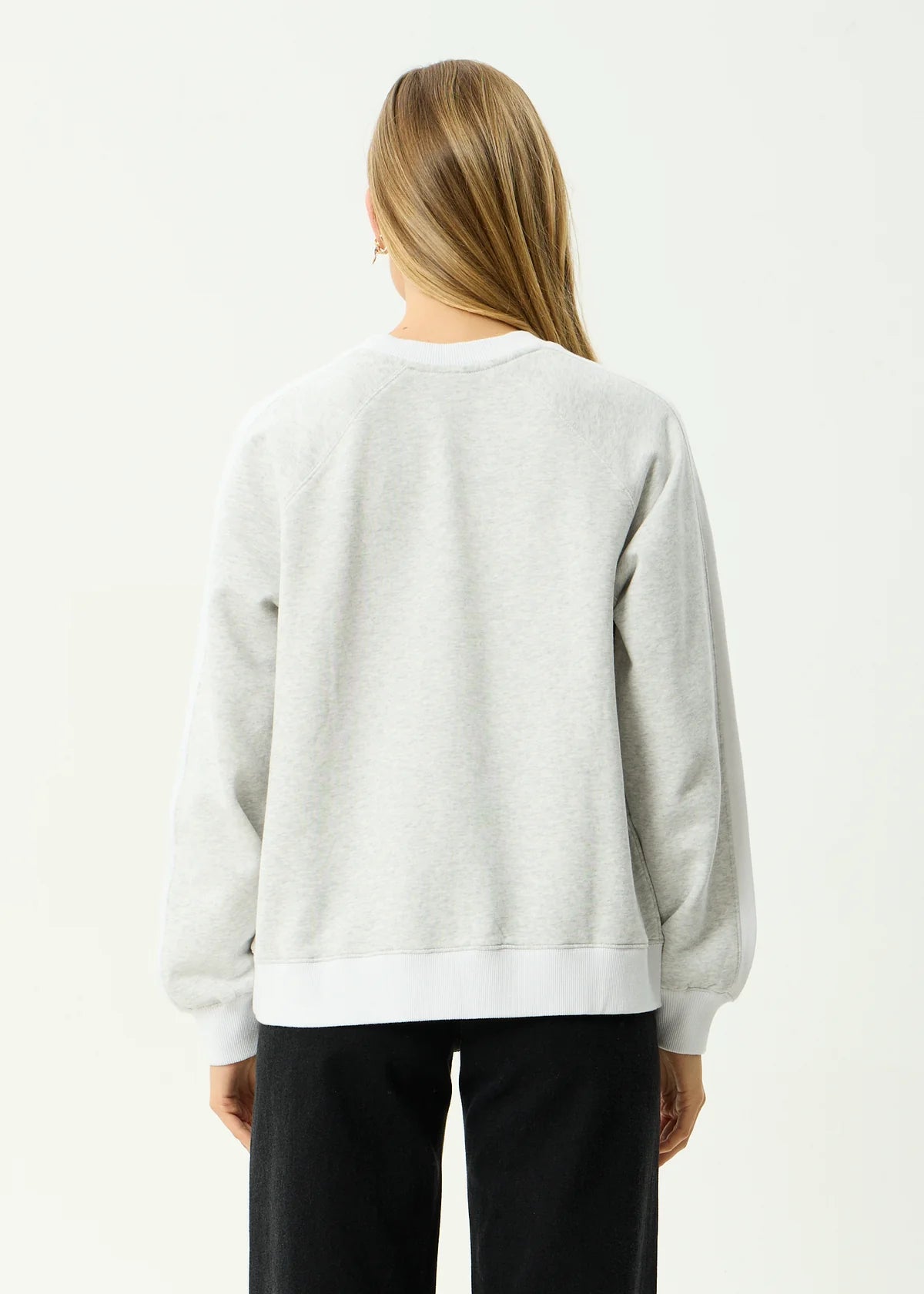 Afends Dexter Crew Neck Jumper GREY MARLE