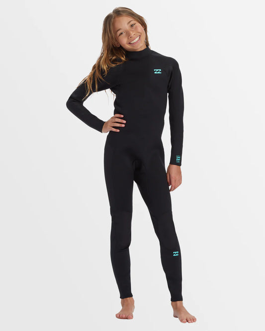 Billabong Girls 3/2 Foil BZ Wetsuit BLACK