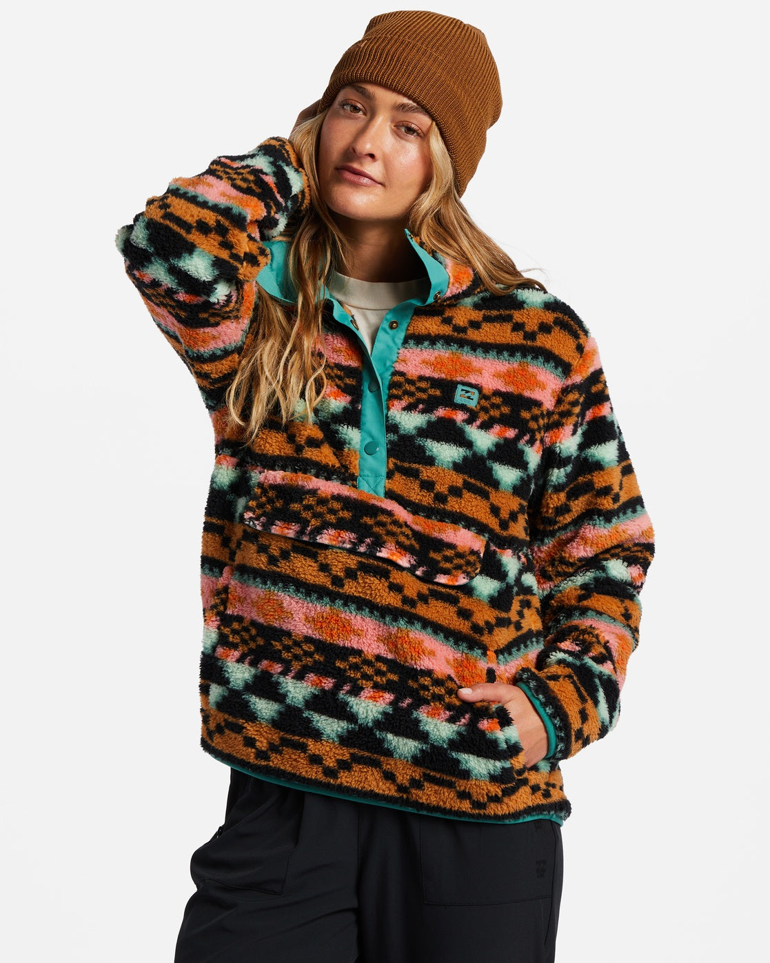 Billabong Switchback Pullover BLACK MULTI