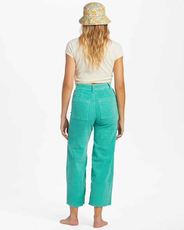 Billabong Free Fall Cord Pant BRIGHT LAGOON