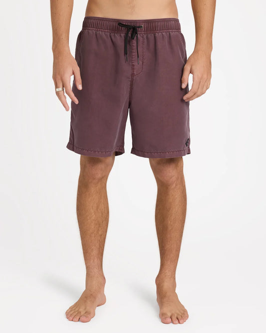 Billabong All Day Overdye Layback Short PORT