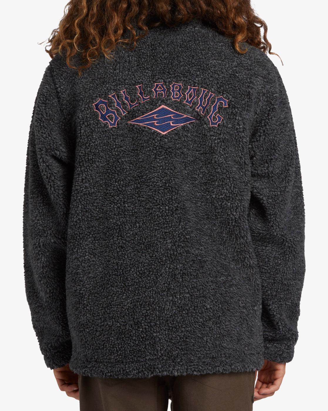 Billabong Boundary Tombstone Jumper BLACK HEATHER