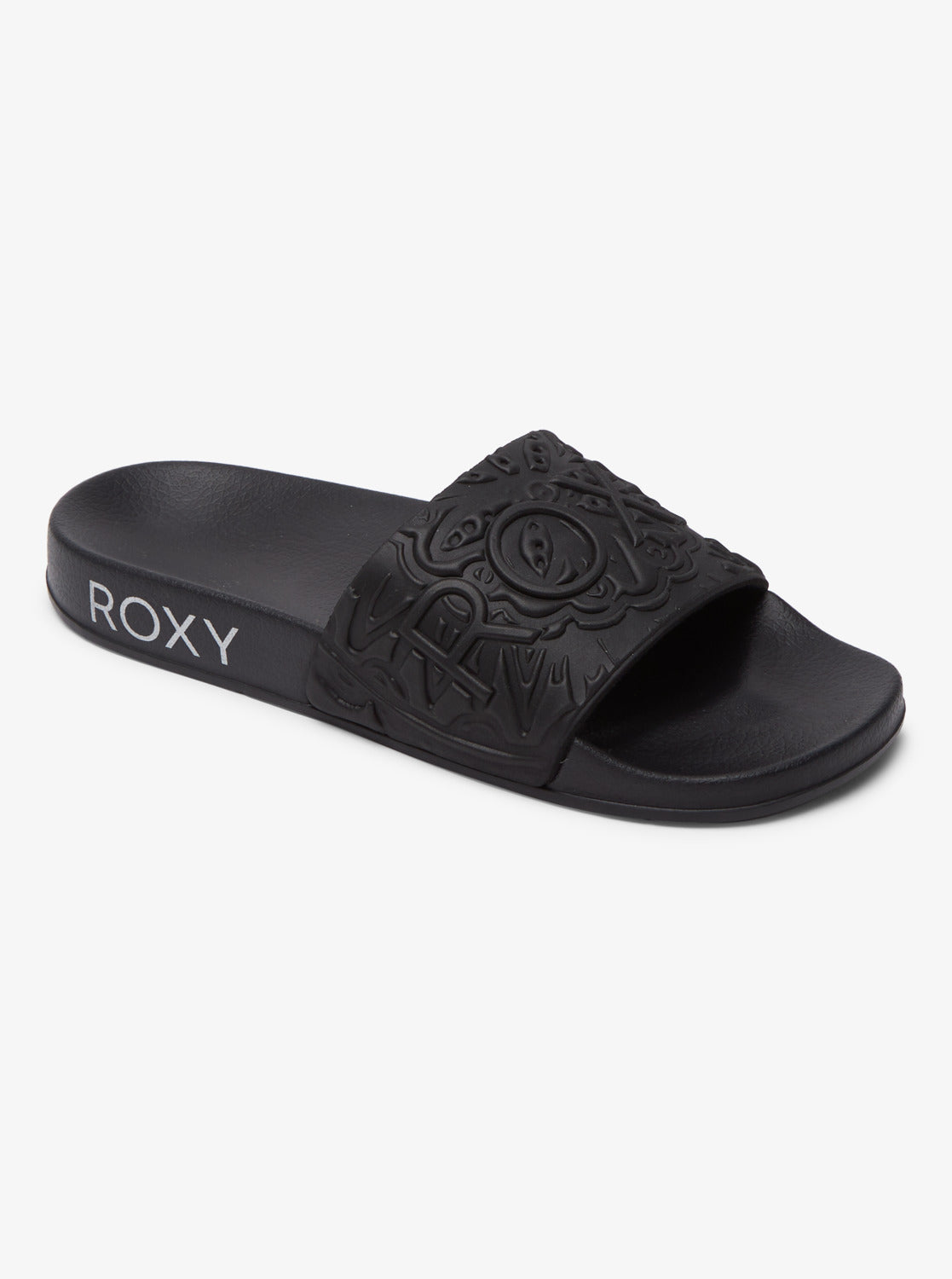 Roxy Slippy Mandala II Thong BLACK