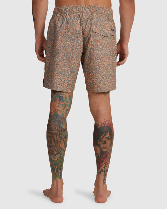 RVCA Barnes Elastic Short KHAKI