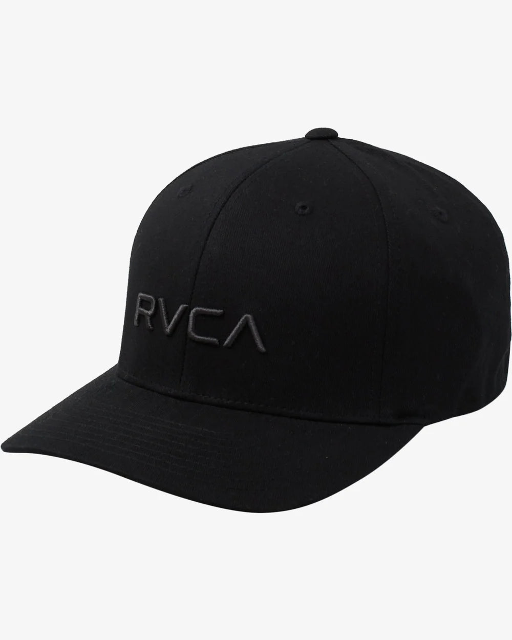 RVCA Flex Fit Cap BLACK
