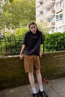 Brixton Everyday Corduroy Short TOBACCO BROWN