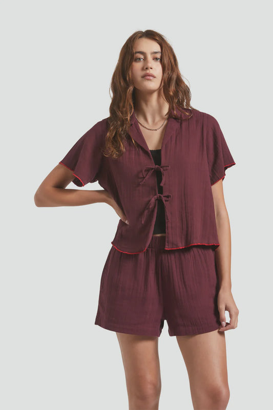 Brixton Wandering Tie Top PORT