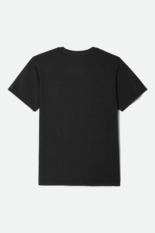 Brixton Briscoe Tee BLACK WORN WASH