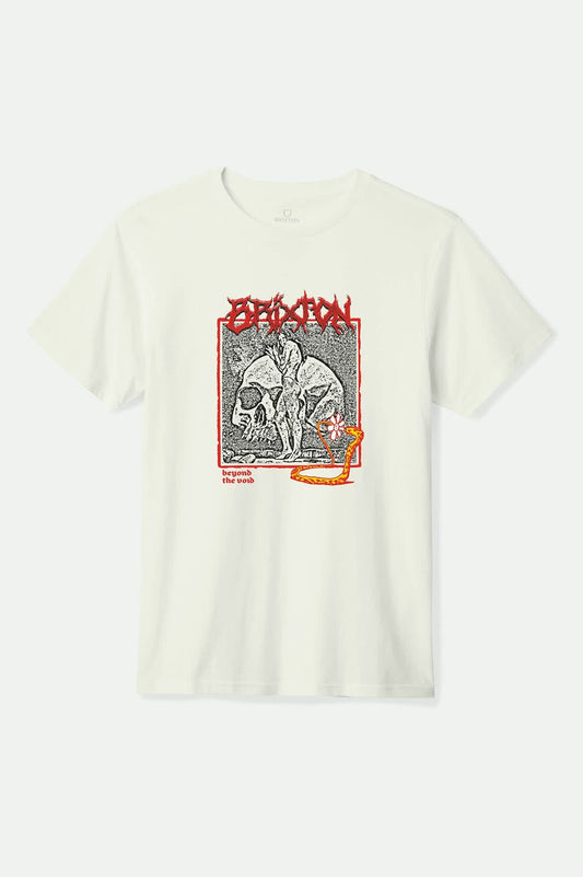 Brixton Void Premium Tee OFF WHITE WORN WASH