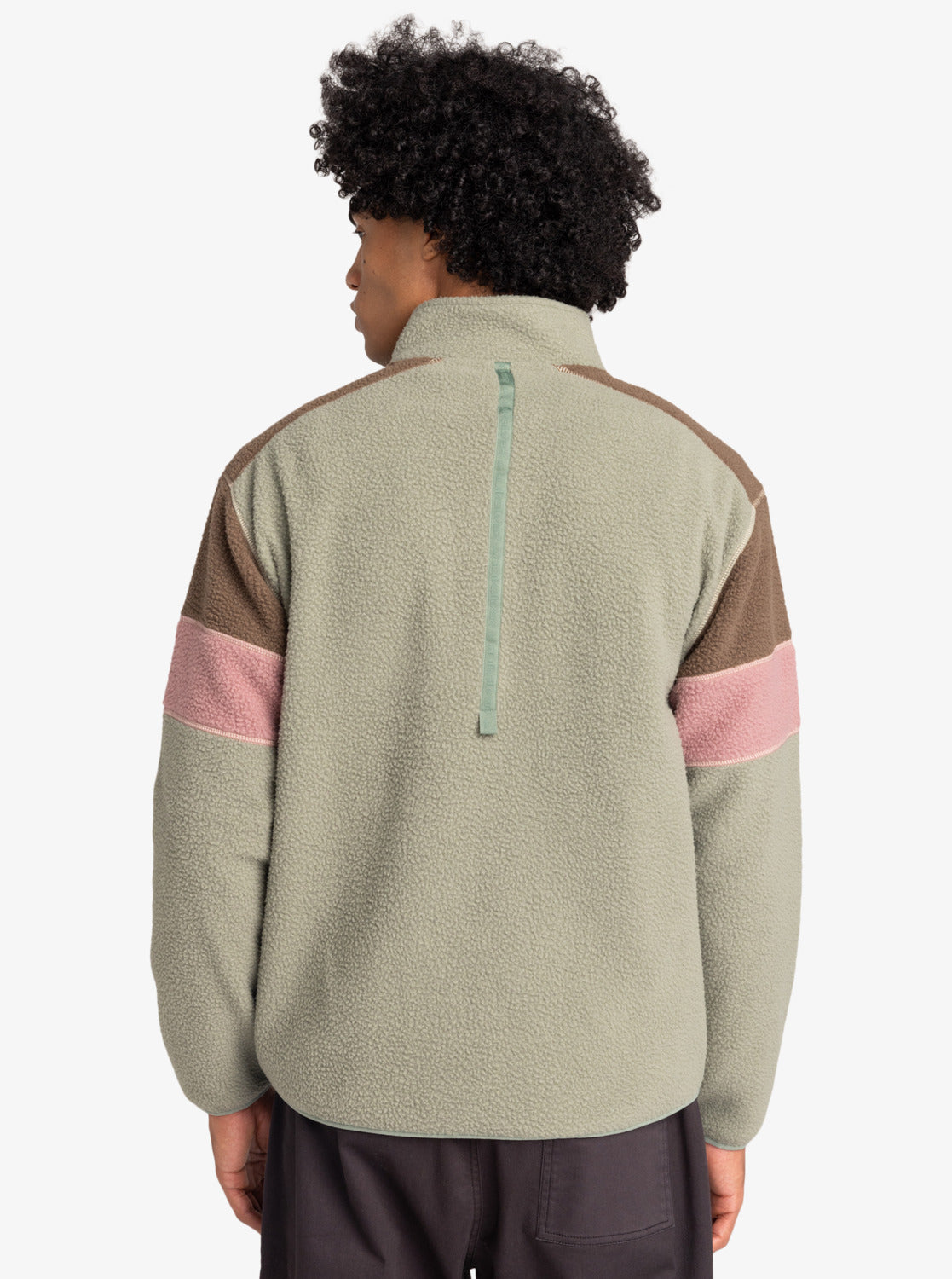 Quiksilver Clean Coast Half Zip Jumper SEA SPRAY