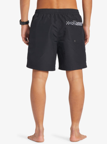 Quiksilver Re-Mix Volley 17" Swim Short BLACK