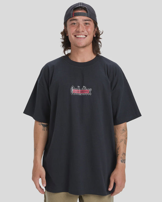 Quiksilver Mercury Double Up Tee BLACK