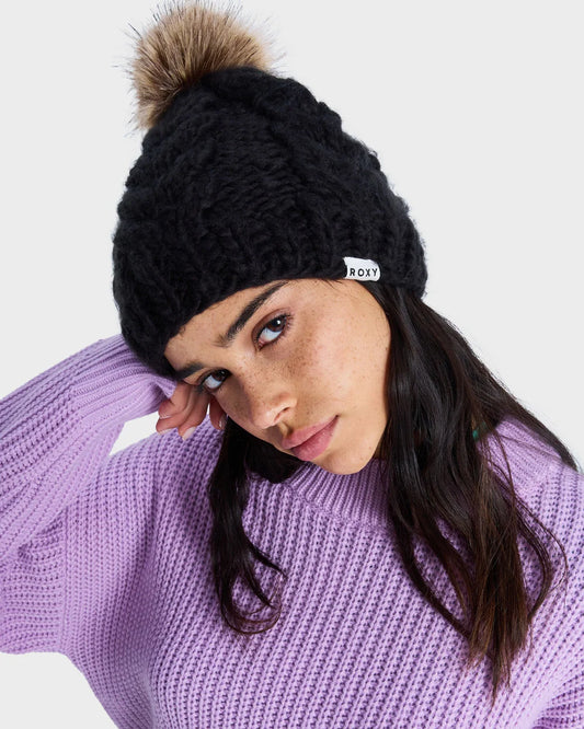 Roxy Cold Snow Beanie ANTHRACITE