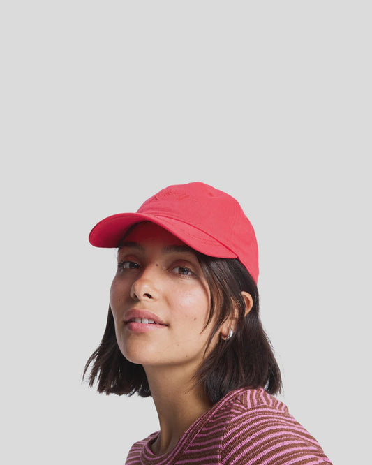 Roxy Dear Believer Color Dad Cap TOMATO