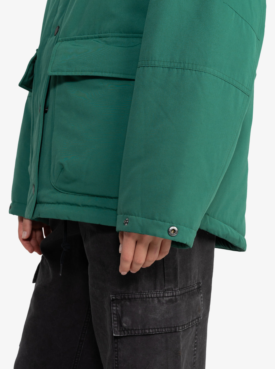 Roxy This Time Puffer Jacket GALAPAGOS GREEN