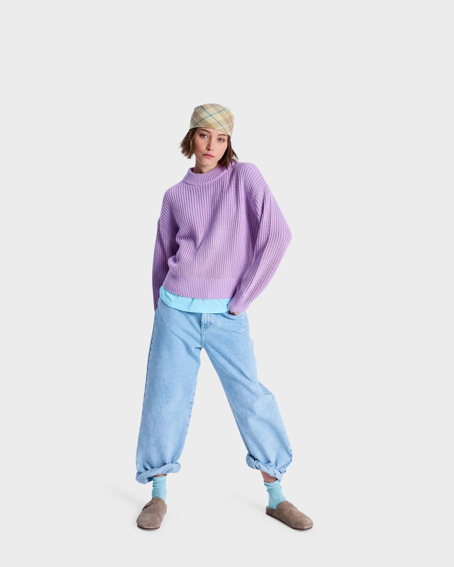 Roxy Coming Home Again Knit CROCUS PETAL