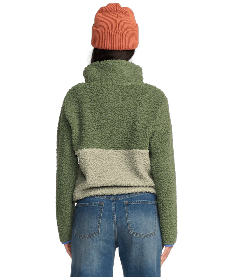 Billabong Horizon Mock Neck Half Zip Fleece TREEHUGGER