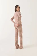 Brixton Siesta Stripe Knit Pant GREEN MULTI STRIPE