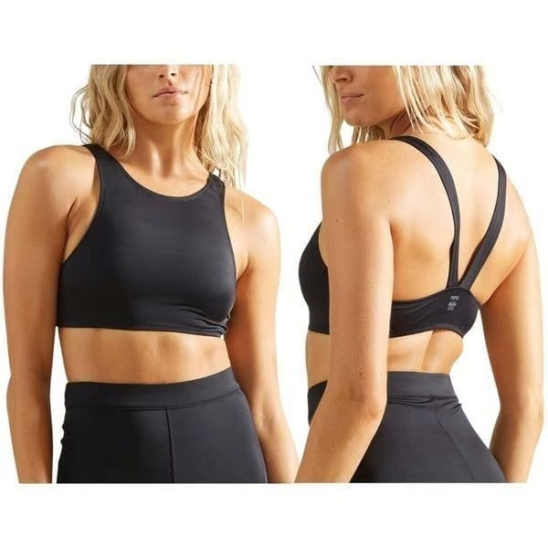 Billabong Adiv High Neck Bikini Top BLACK