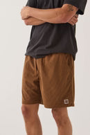 Brixton Everyday Corduroy Short TOBACCO BROWN