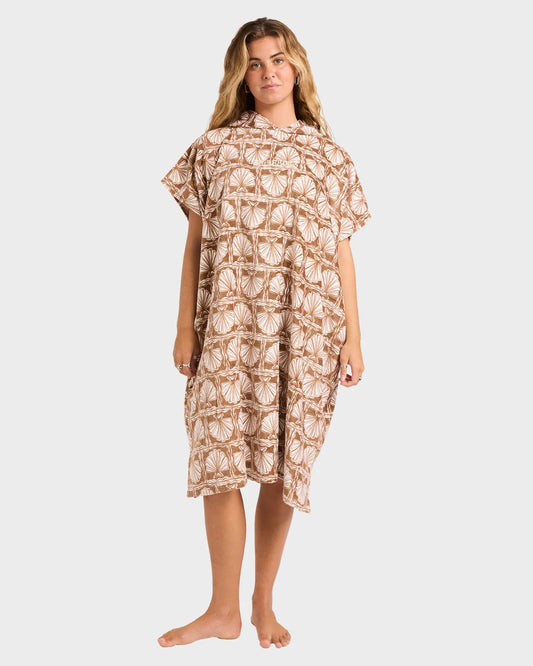 Billabong Heat Hooded Towel MUSHROOM