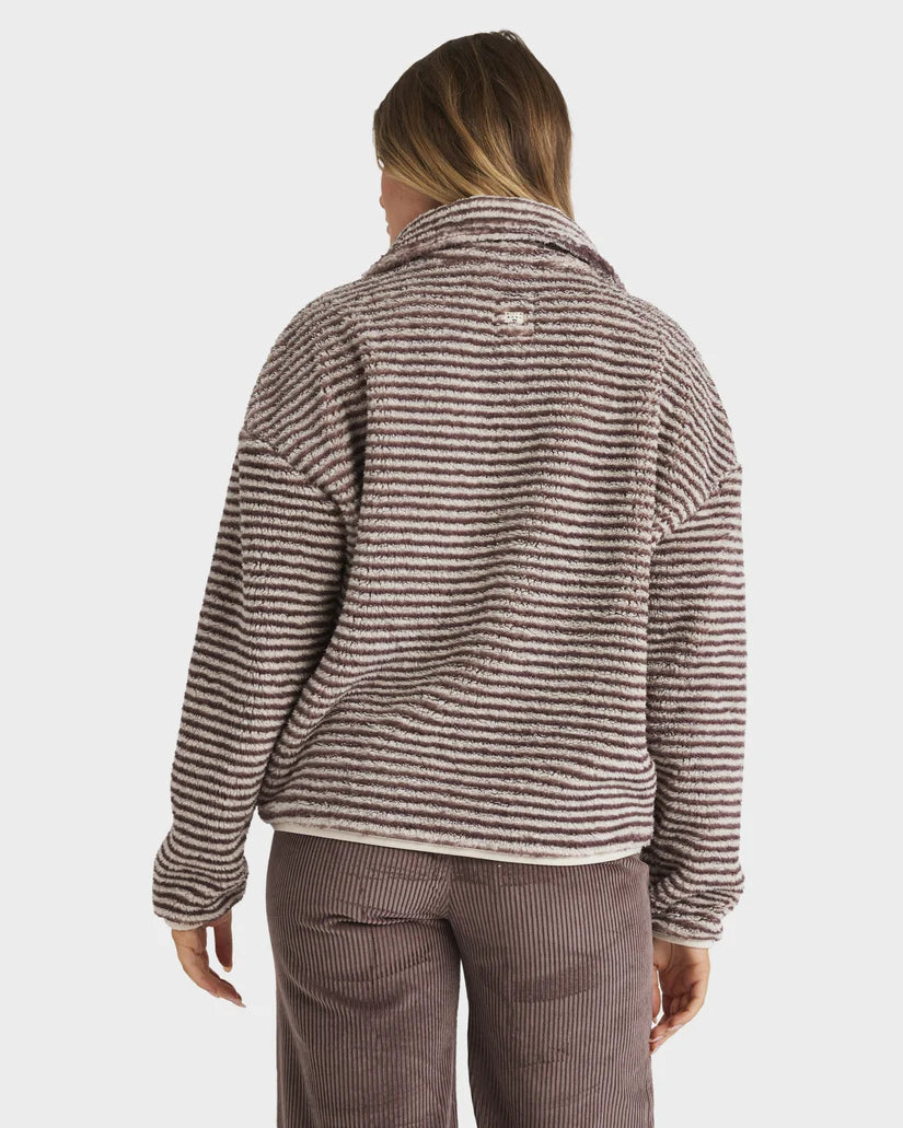 Billabong Cool Tides Half Zip Pullover WHITECAP