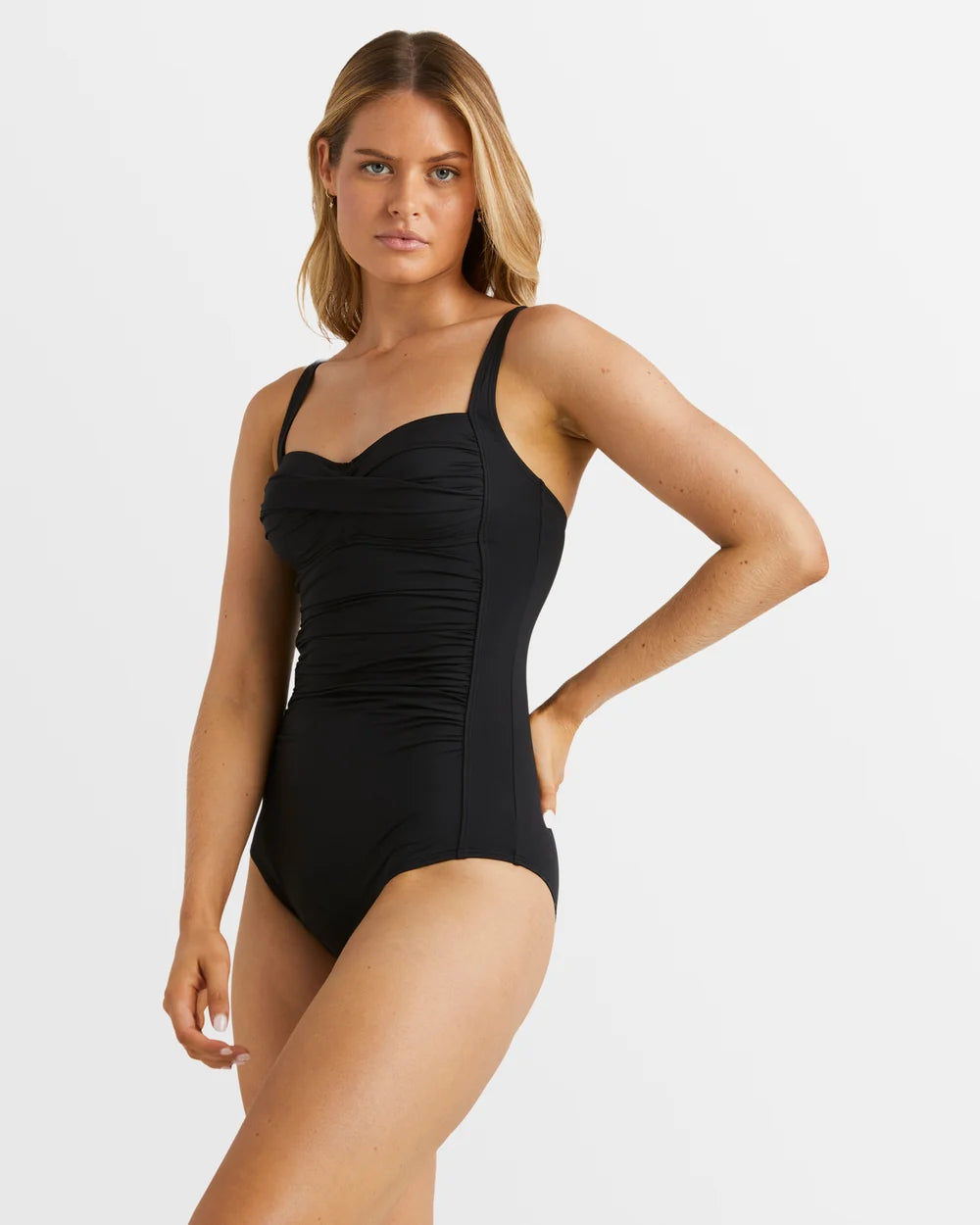 Billabong Sol Searcher Wrap Onepiece BLACK PEBBLE