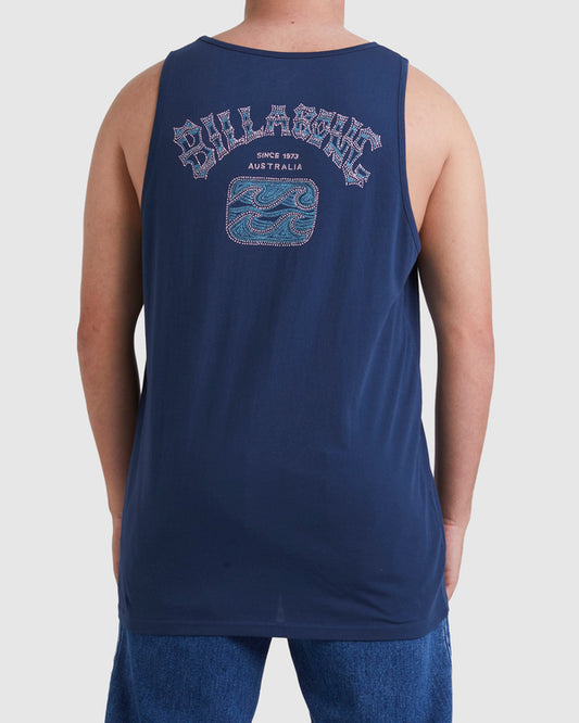 Billabong Heritage Arch Tank DARK BLUE