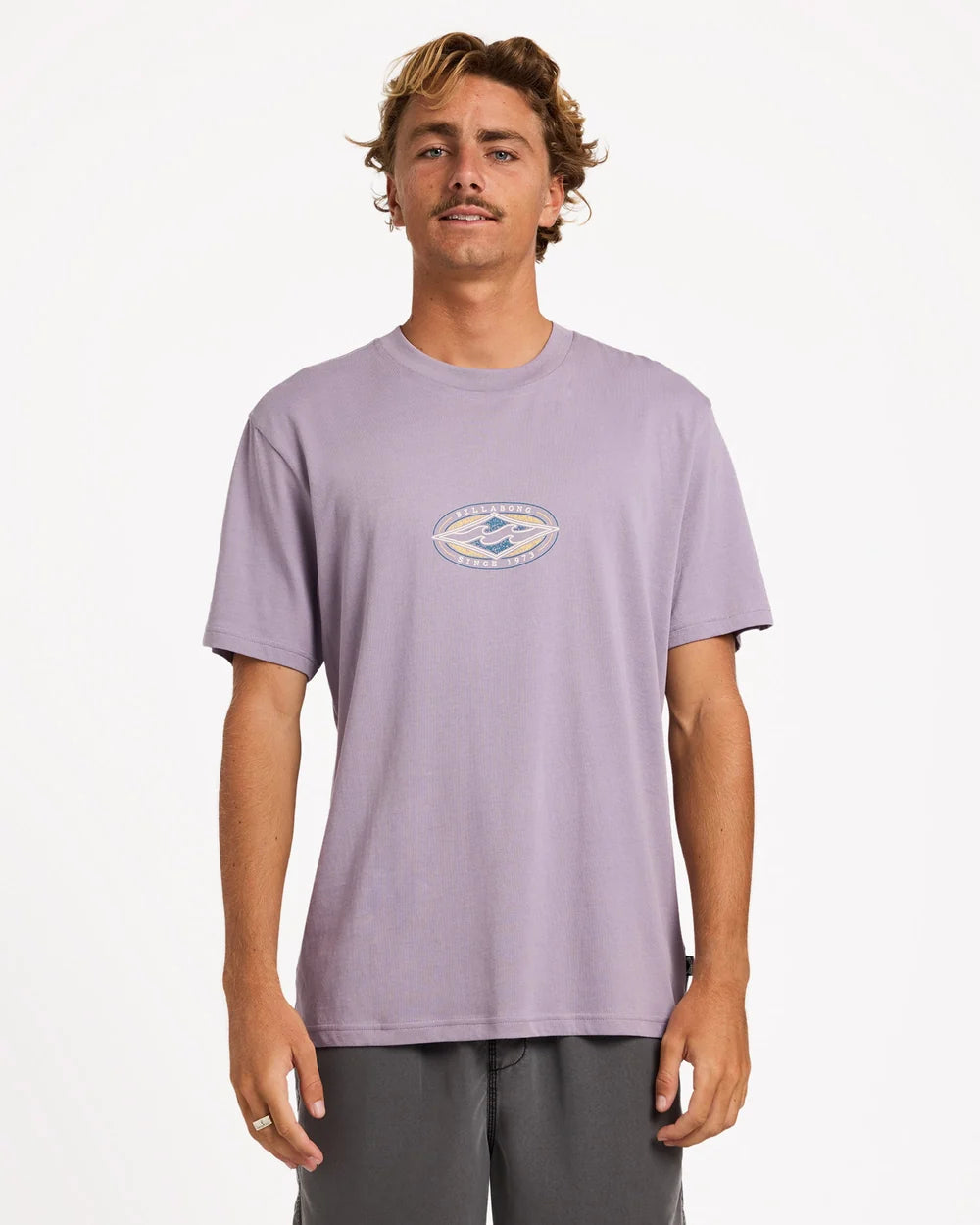 Billabong Rotor Diamond Premium Tee PURPLE ASH