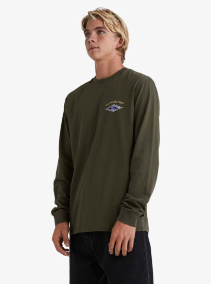 Quiksilver Diamond LS GRAPE LEAF