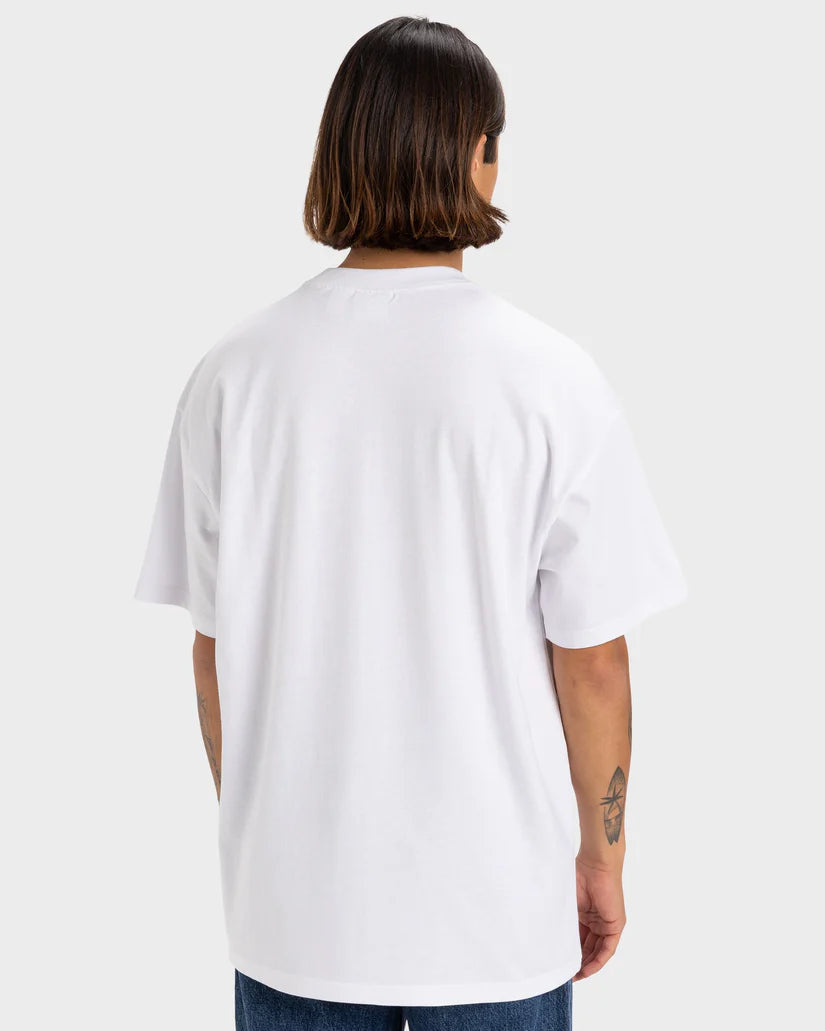 Quiksilver Analogue SS Tee WHITE