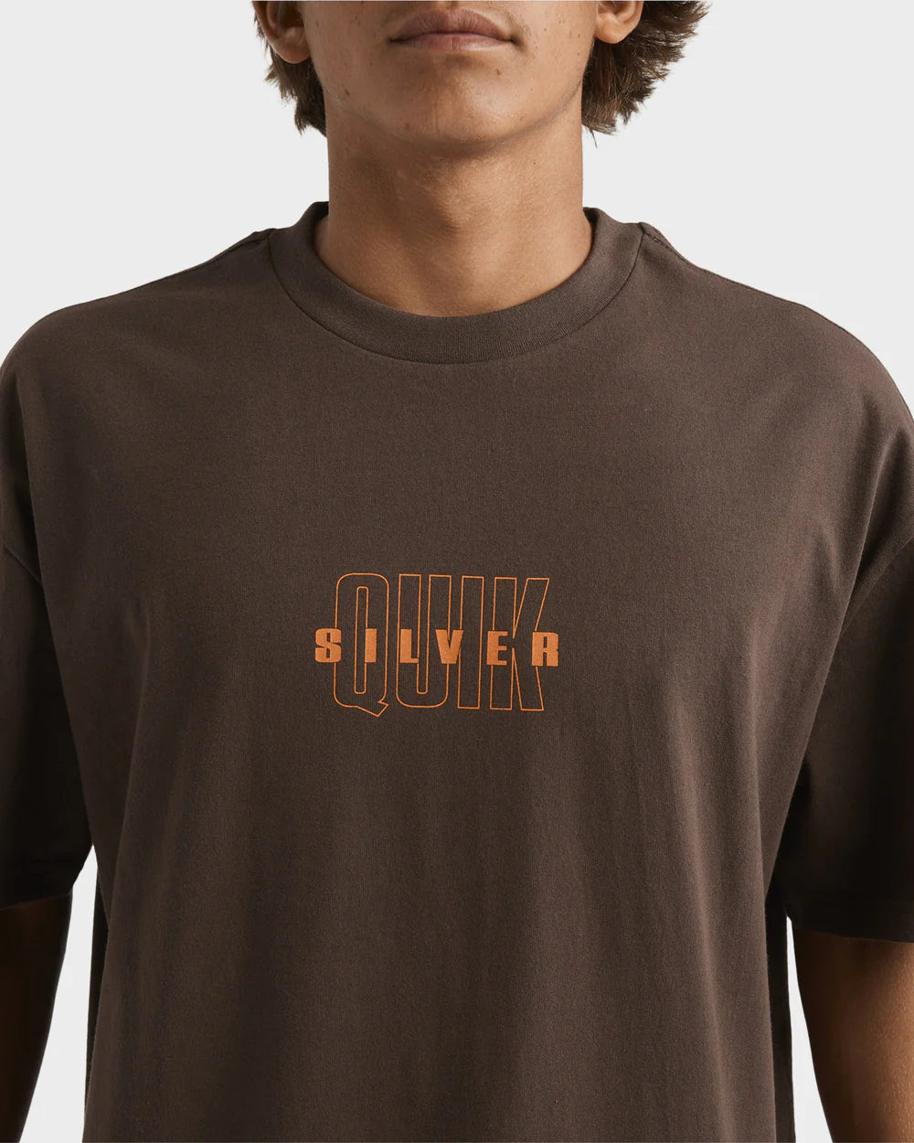 Quiksilver The Void Tee CHOCOLATE BROWN
