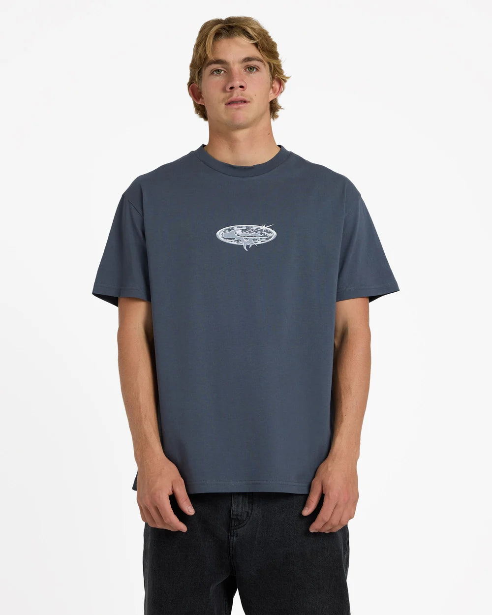 Quiksilver Heavy Petal Tee BLACK / TURBULENCE