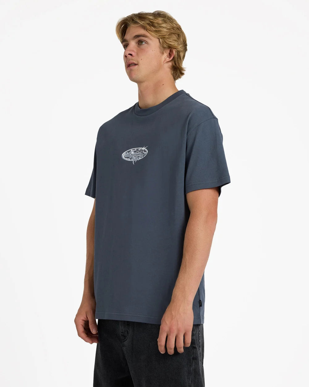 Quiksilver Heavy Petal Tee BLACK / TURBULENCE