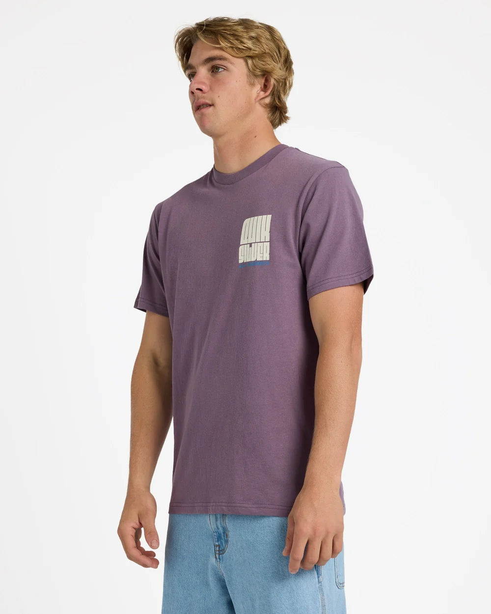 Quiksilver Collide Tee BLACK PLUM