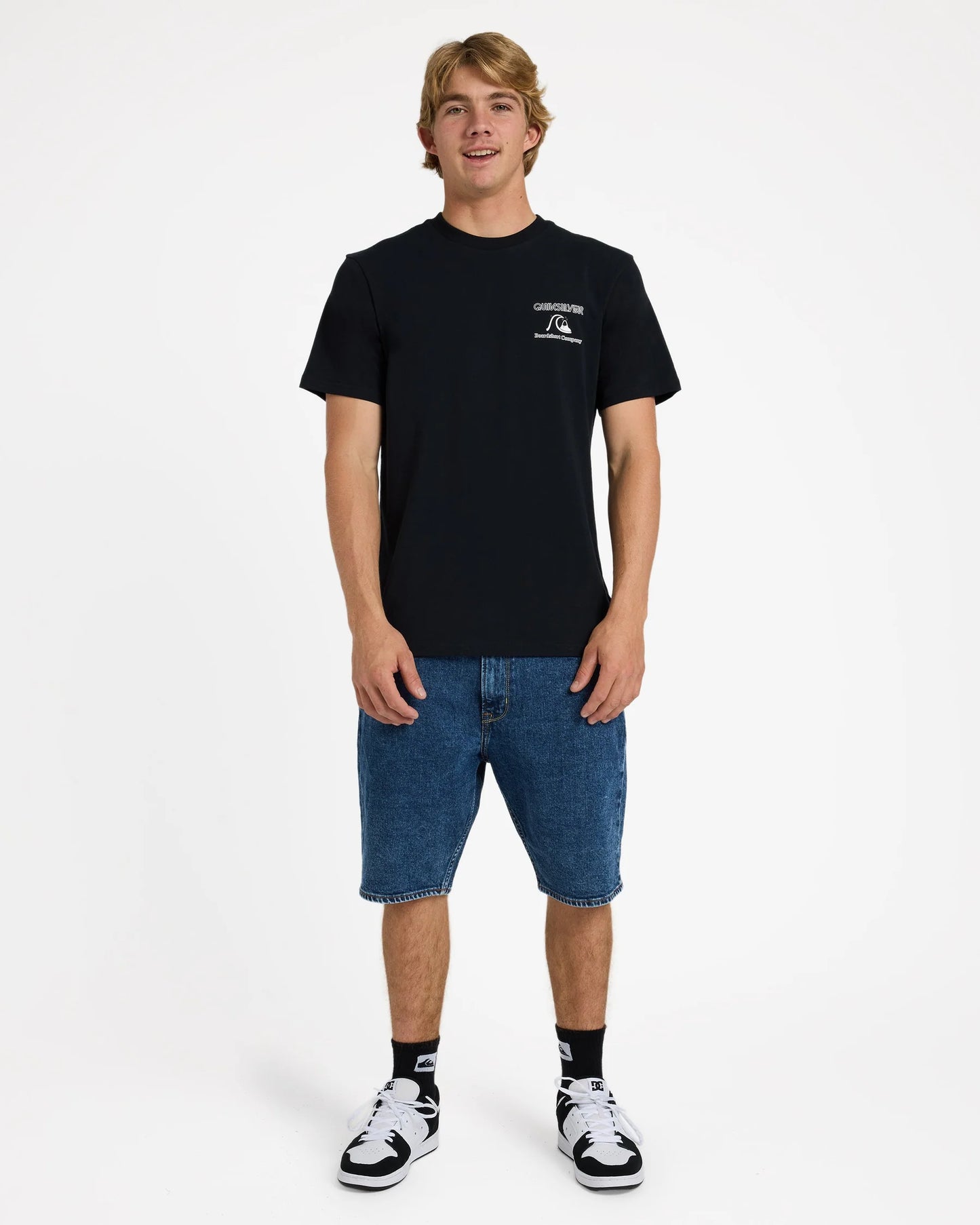 Quiksilver Retro Arch Tee BLACK
