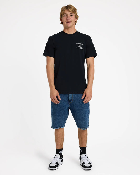 Quiksilver Retro Arch Tee BLACK