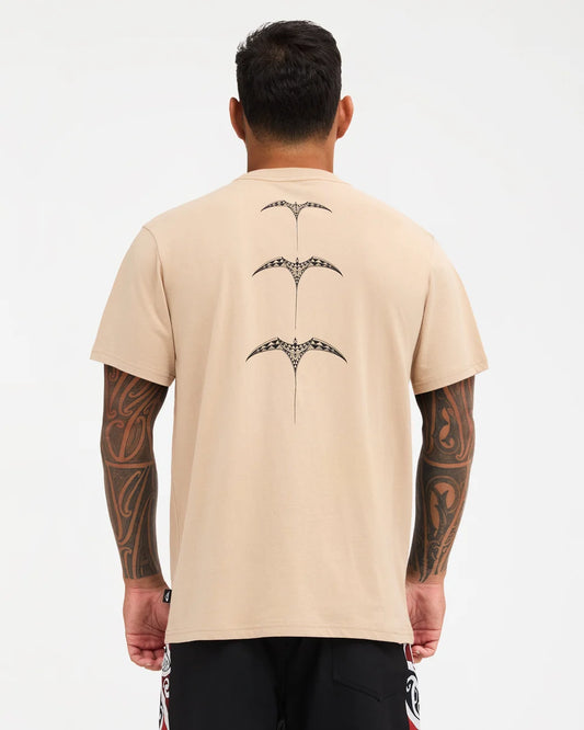 Quiksilver Manu Tee PALE KHAKI