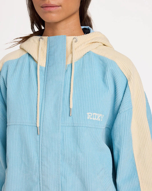 Roxy Duo Cord Jacket AIRY BLUE